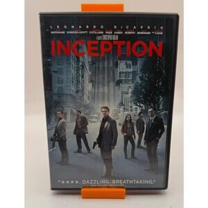 Inception DVD Region 1 Sci-Fi Mystery Leonardo DiCaprio